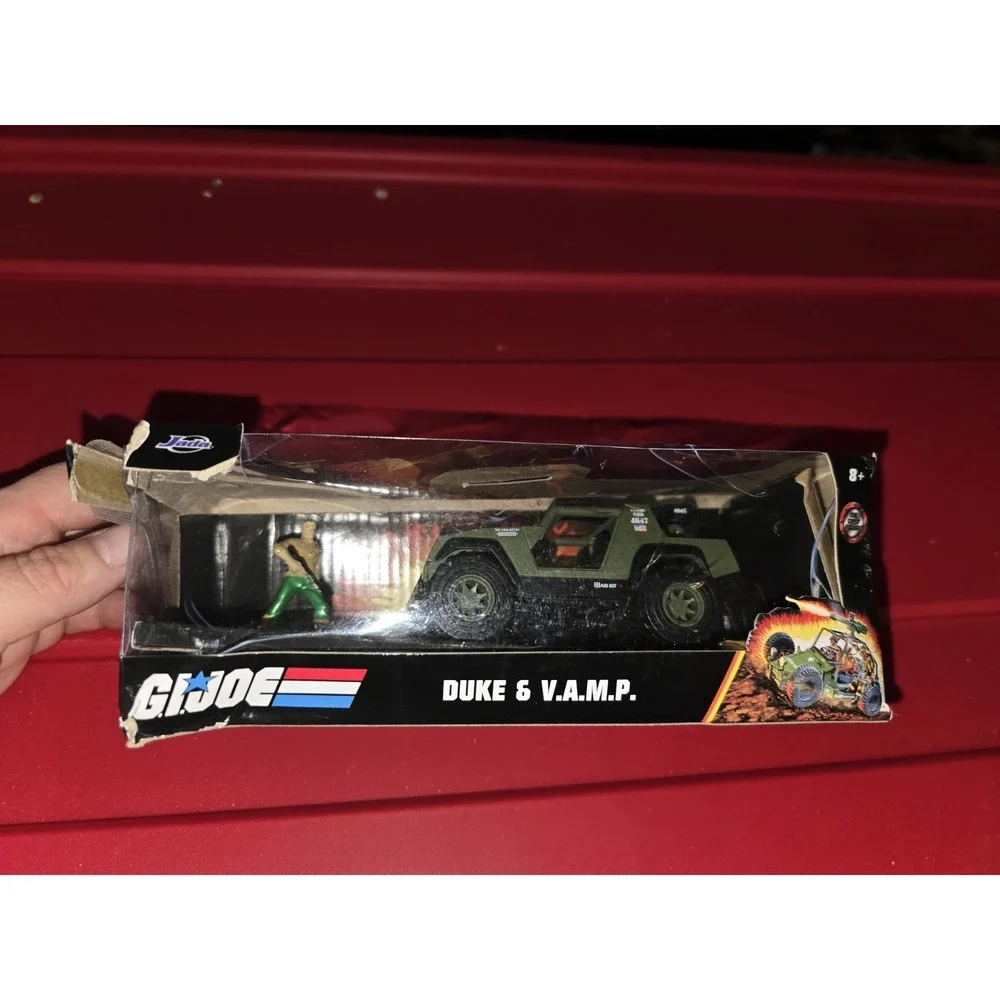 V.A.M.P. Olive Green and Duke Diecast Figurine 